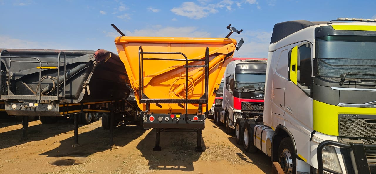 2018 Leader side tipper trailer 40 cube side Tipper Trailer