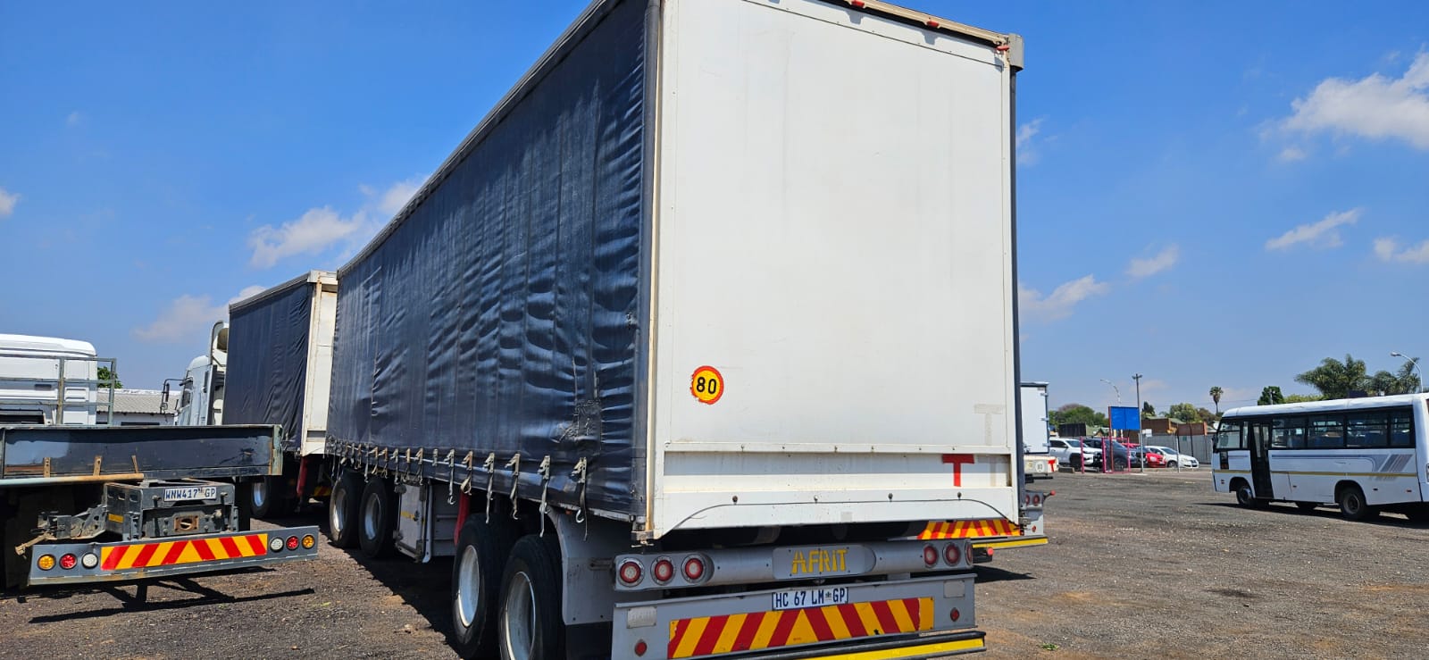 Afrit tautliner superlink trailer