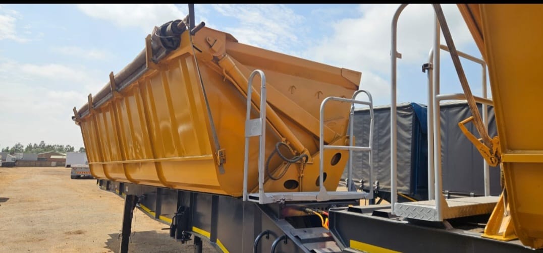 CIMC Side tipper interlink trailer