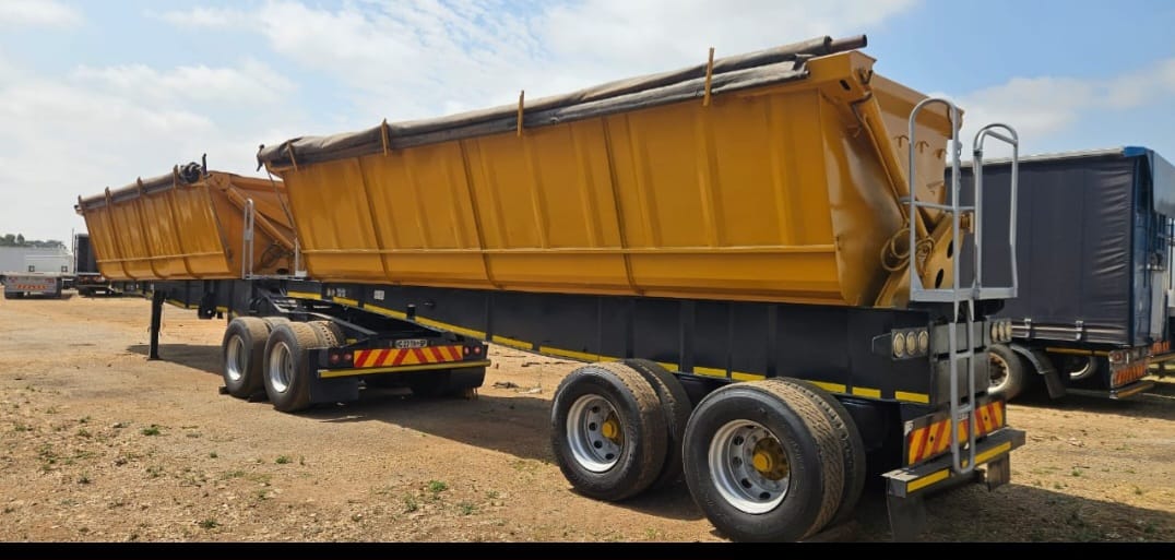 CIMC Side tipper interlink trailer